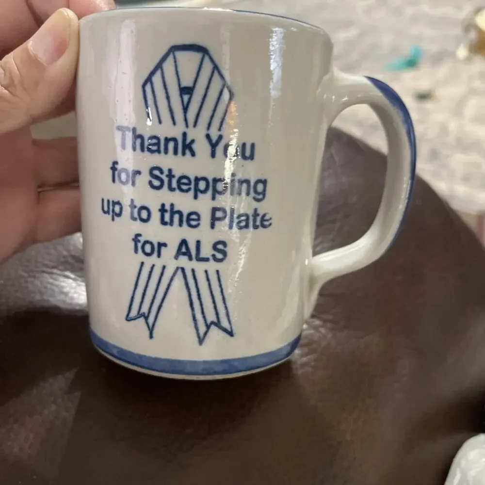 Louisville Stoneware Kentucky Wildcats Mug ALS White/Blue